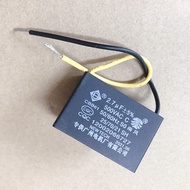Authentic 2. 7uf2.5uf South Wind Ceiling Fan Capacitor Cbb61 Universal Starting Capacitance Durable 