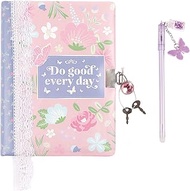 Make It Real 3C4G Cottagecore Floral Locking Journal