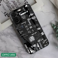 Softcase Glass oppo A96 [G102] - Softcase Mirror - Softcase Glass oppo A96 - Softcase Glass - Softca