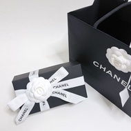 Chanel紙袋&吉盒, 連絲帶&山茶花