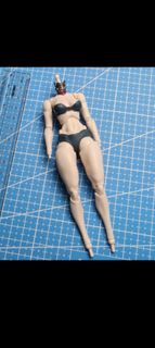 超可動素体 romankey女body已加細節消光1/12素體女兵人diy非shf figmamafex海洋堂