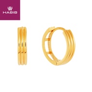 HABIB Oro Italia 916 Yellow Gold Earring GE73860323