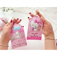 [SG STOCK] Ezlink Card Holder Retractable Key Holder Pouch (Hello Kitty, Doraemon, Stitch, Minion)