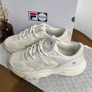 全新FILA女子老爹鞋2021秋新款休閒運動鞋魚刺全新Fila sneakers老爹鞋 男女情侶裝悠閒鞋波鞋運動鞋休閒鞋鞋子sport shoes sportty wearing出街返工返學輕便舒服鞋