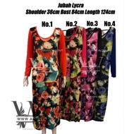 Offer Rm6 Floral Muslimah Long Dress Jubah Lycra