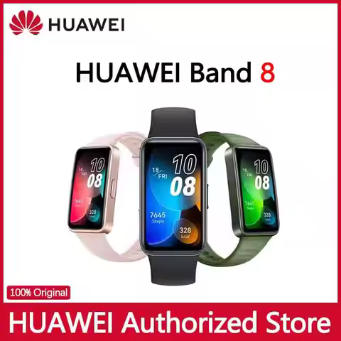 Huawei Band 8 smartwatch,8.99 mmThickness,Automatic SpO2 Monitor Smart Watch,1.47" AMOLED,Heart Rate