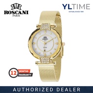 Roscani Lady BLS06566 Gold Quartz Analog Watch [100% Original &amp; New]