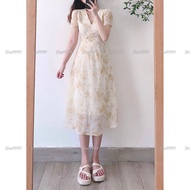 She9999 D247 - YELLOW LILY DRESS