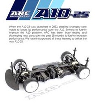 全新 ARC A10-25 1/10 電動競速房車 頂級空車 KIT R100038 