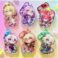 Honkai Star Rail Amphoreus Charms - Aglaea, Anaxa, Castorice, Mydei, Phainon, Tribbie - Acrylic Keyc