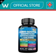 CORTISOOTHE C0RTIS0l Mαgneslum Ashwαgandhα Ltheαnine 60CAPSULES|24-Hour Delivery | 100% Authentic