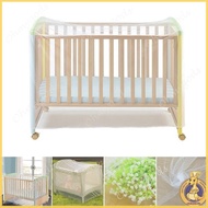 OMG* Foldable Crib Mosquitoes Net Baby Cot Cover Summer Bedding Supplies Breathable Home Decorations for Infant Babies
