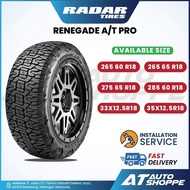 Radar Renegade AT Pro 18" Tyre 265 275 285 60 65 33 35 12.5 R18 4X4 4WD (1 Tire)