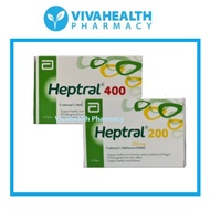 *Bundle Promo* Heptral Tablets 200mg/400mg 30s -Support Healthy Liver Function, reduce fatigue &amp; promote healthy mood