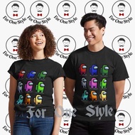 AMONG US T-SHIRTS FOR CHILDREN AND ADULTS AMONG US ALL CHARACTERS - Among Us Game - AMONG US CLOTHES