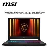 MSI Katana 15 HX B14WEK-435 15.6'' QHD 165Hz Laptop ( NVIDIA® GeForce RTX™ 5050, i7-14650HX, 16GB D5