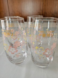 麒麟一番榨櫻花玻璃杯套裝 x 4