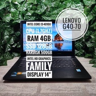 Laptop Lenovo G40-70 Ram 4Gb Ssd 128Gb