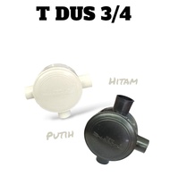 T Dus 3/4 / Cabang 3 / Hitam Putih - Arrow ( hrga per 5 pcs )
