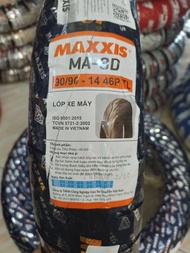 ยางนอก(MAXXIS) MA-3D ลายเพชร 90/90-14 TL