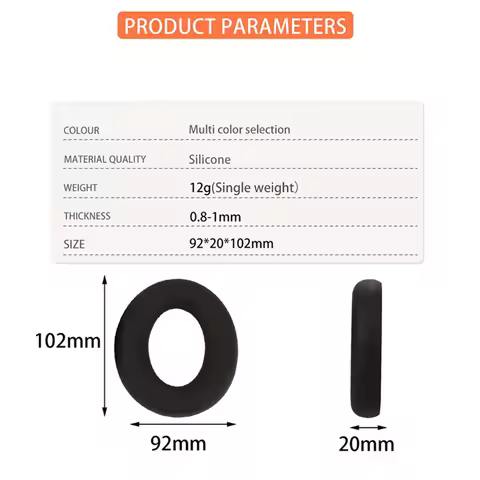 #381W Ear Pads for Anker Soundcore Space Q45/Life Q30 Q35 Headphone B (Dark Blue)