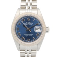 【二手】ROLEXDatejust P 字頭 79174 BL/RO K18WG（白K金）不銹鋼女士腕錶