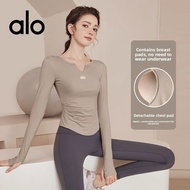 Yoga Clothes Women Spring Summer Autumn Winter New Style Long-Sleeved Running Sports Slimmer Look Fi