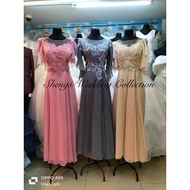 mother dress,ninang dress Winnie style