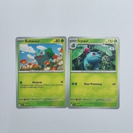 Pokemon Bulbasaur Ivysaur Gen1 TCG INDONESIA (ID) Card