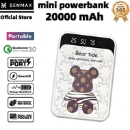 PowerBank 20000mAh Comel Mini Kartun Fast Charging