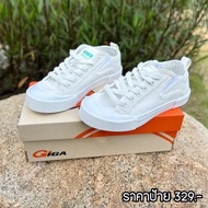 CATCHA แคทช่า รองเท้าผ้าใบ GiGA รุ่น GW01 รองเท้าผ้าใบหญิง รองเท้าพละ สีขาว มีขนาด 36-41 รองเท้าผ้าใ