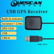 ระบบนำทางในรถยนต์แบบสองโหมด Windows Roid USB GPS Receiver Antena UBX NEO M8N ขั้วต่อ GPS SW USB รับสัญญาณ GPS GNSS