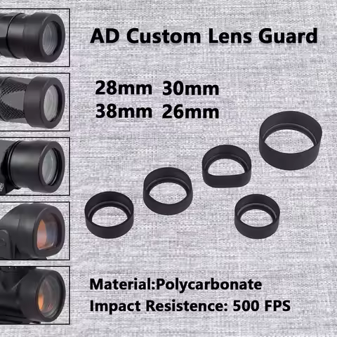 SureFire M300B M600B X300 X400V T01 T02 Protector Hunting Weapons Light Flashlight Cover Custom Len 