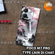 Rubber Softcase poco M7 PRO /RC15 PAINTING motif/case poco M7 PRO/casing poco M7 PRO/silicone poco M