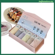 Lemin Store Cool Ice Silk Panties 6pcs Set Box Antibacterial