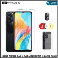 LAYAR OPPO A18 4G A58 4G Tempered Glass Package /NFC Tempered Glass Screen Protector
