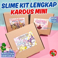 Complete Small Cardboard Slime Kit Complete Slime Kit, Slime Kit, Men's and Women's Slime Kit, trans