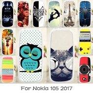 Nokia 105 (2017) Nokia 105 2017 Covers Phone Case Soft TPU Casing Silicone Bags