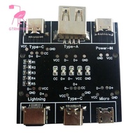 1 PCS UD11A03 Data Cable Detection Board USB Cable Tester PCB+Metal 5.5x5cm for IOS Android Type-C Short Circuit On-Off Switching Test Tool