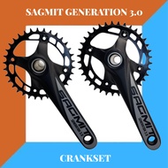 SAGMIT GENERATION 3.0 CRANKSET HOLLOWTECH 1X
