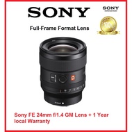 Sony FE 24mm f/1.4 GM Lens (Local Warranty)