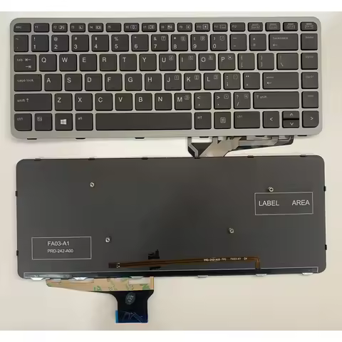 US Keyboard for Hp Elitebook folio 1040 G2 1000 1040 G1 736933-001 739576-001