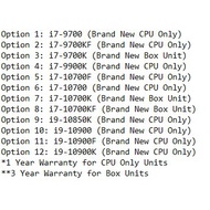 i7 9700kf 9900k 10700kF 10700F I7 10700k 10850kf 10900K Intel CPU