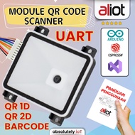 Module qr code scanner Module qr code 1d 2d barcode arduino esp32 uart visual studio