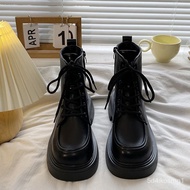KY-DBritish Style Dr. Martens Boots Women2023Autumn New Retro Small Raise the Bottom Short Boots Popular Female Boots SL