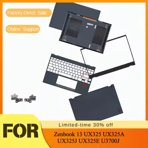 Top Case/Front Bezel/Hinges/Bottom Case/LCD Screen Back Cover For ASUS Zenbook 13 UX325 UX325A UX325