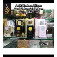 Ard Al Zaafaran Perfumes Dirham Wardi, Dirham Gold, Dirham Silver, & Dirham Oud | Elegant Collection