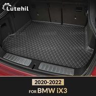Car Trunk Mat For BMW iX3 2020-2022 Custom Car Accessories Auto Interior Decoration