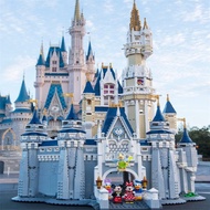 Get Gifts🎀Compatible with Lego Disney Castle71040Paradise Series Educational Toys High Difficulty Assembling Series Buil