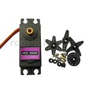 MG996R 55g 4.8V-6V 13kg/cm High Torque Metal Gear Analog Servo for RC Airplane Fixed Wing Robot Heli